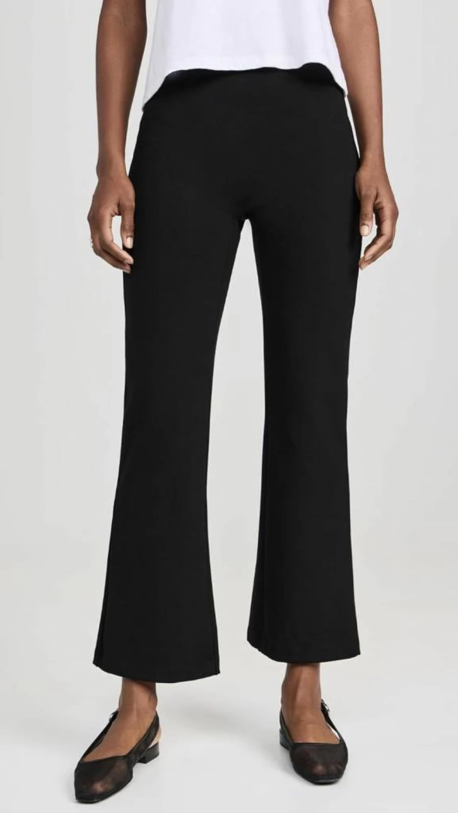 Leset Women's High Waist Flare Pants - Retro Rio Style Bootcut Trousers for Women