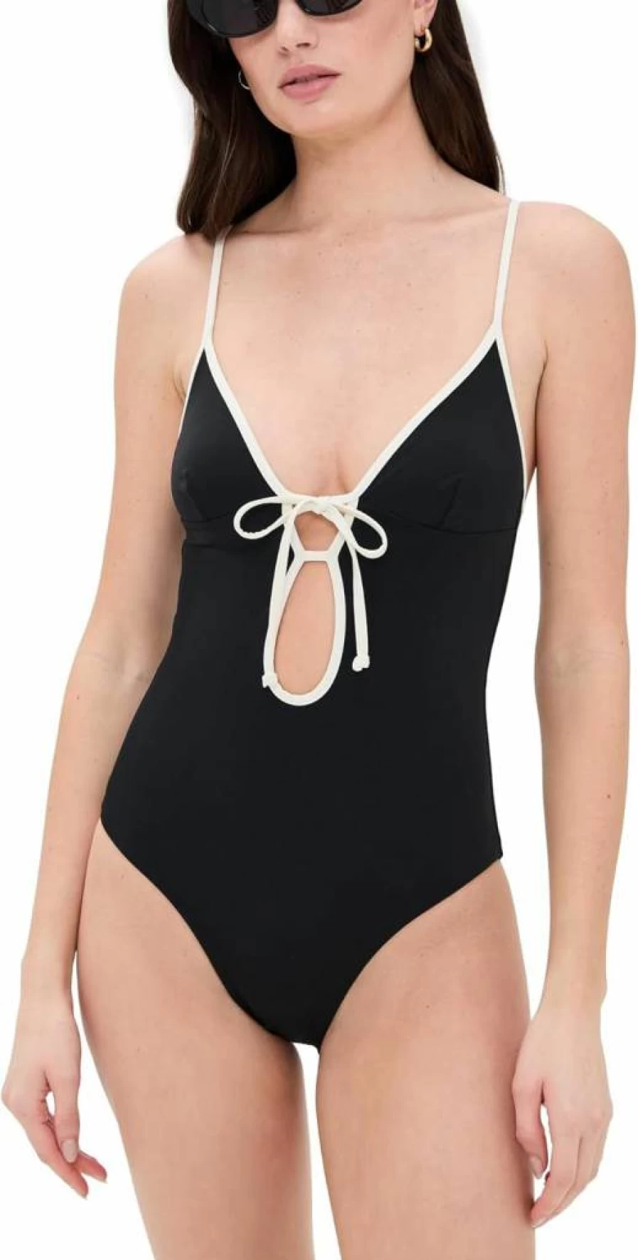 Onia Women's Soleil One Piece Swimsuit | Stylish One-Piece Bathing Suit