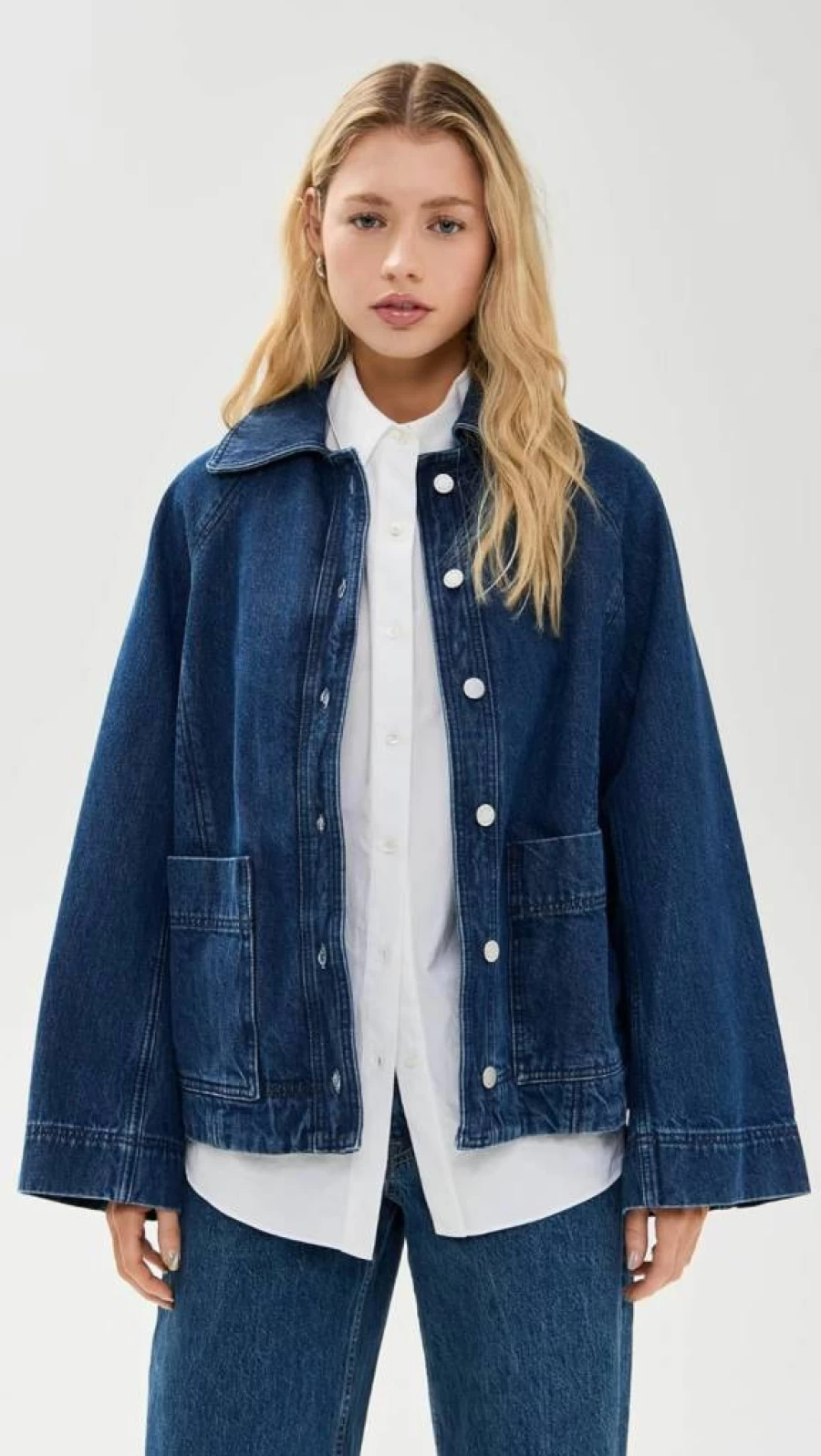 Apiece Apart Women's Franke Swing Jacket - Stylish Casual Outerwear Coat