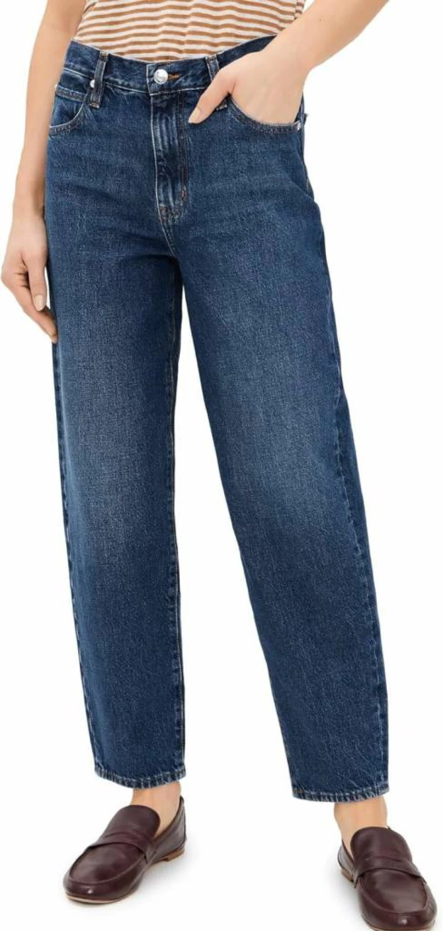 FRAME Women's The Candle High-Rise Slim Fit Jeans