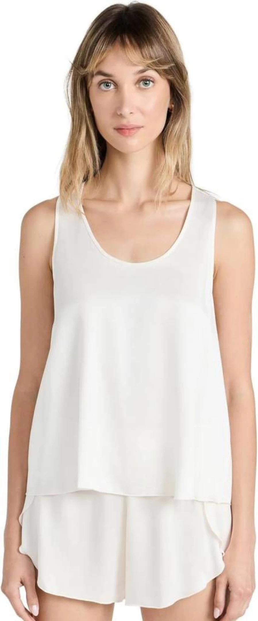 Lunya Washable Silk Tulip Back Set - Luxurious Machine Washable Silk Sleepwear
