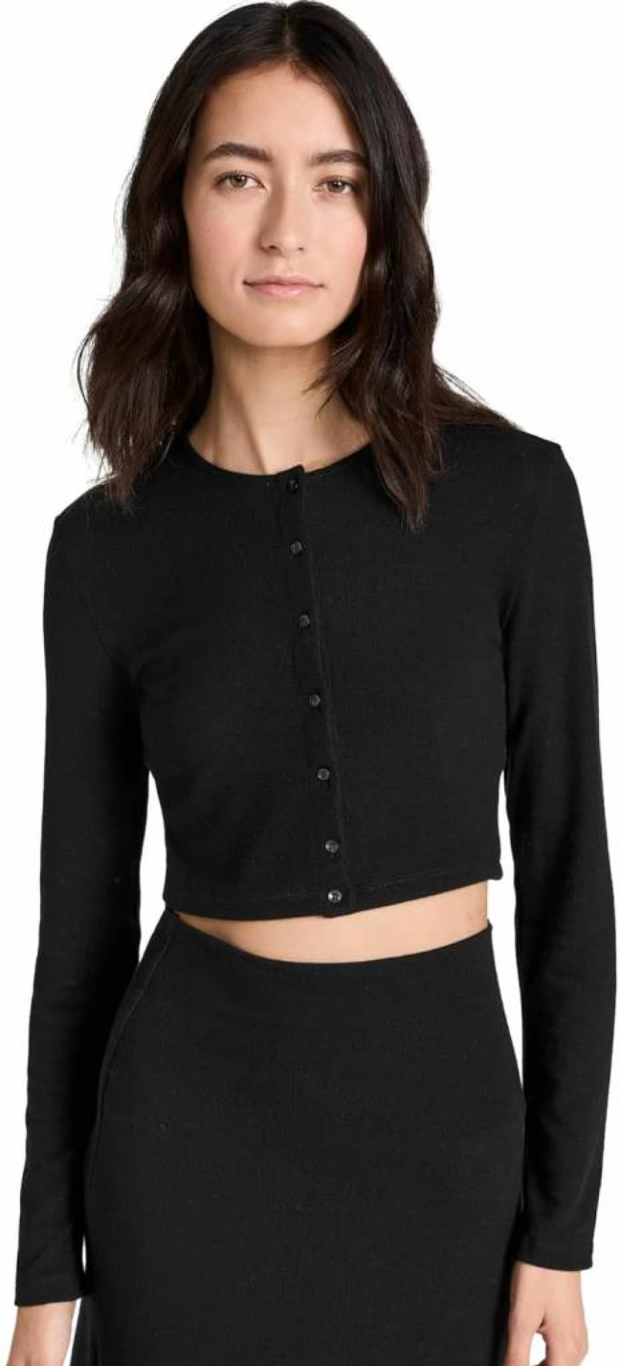 Leset Lauren II Women's Cropped Cardigan Sweater