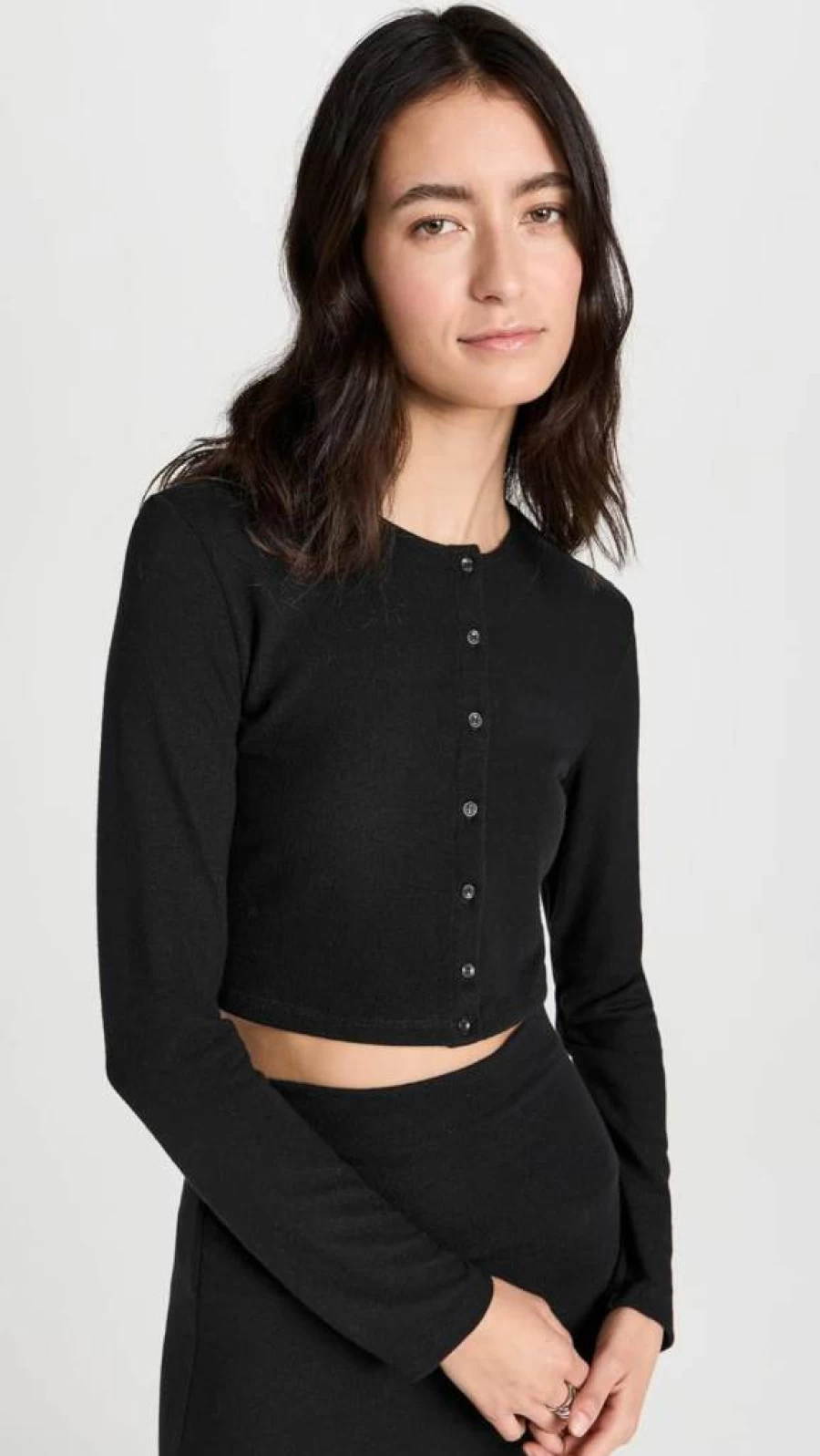 Leset Lauren II Women's Cropped Cardigan Sweater
