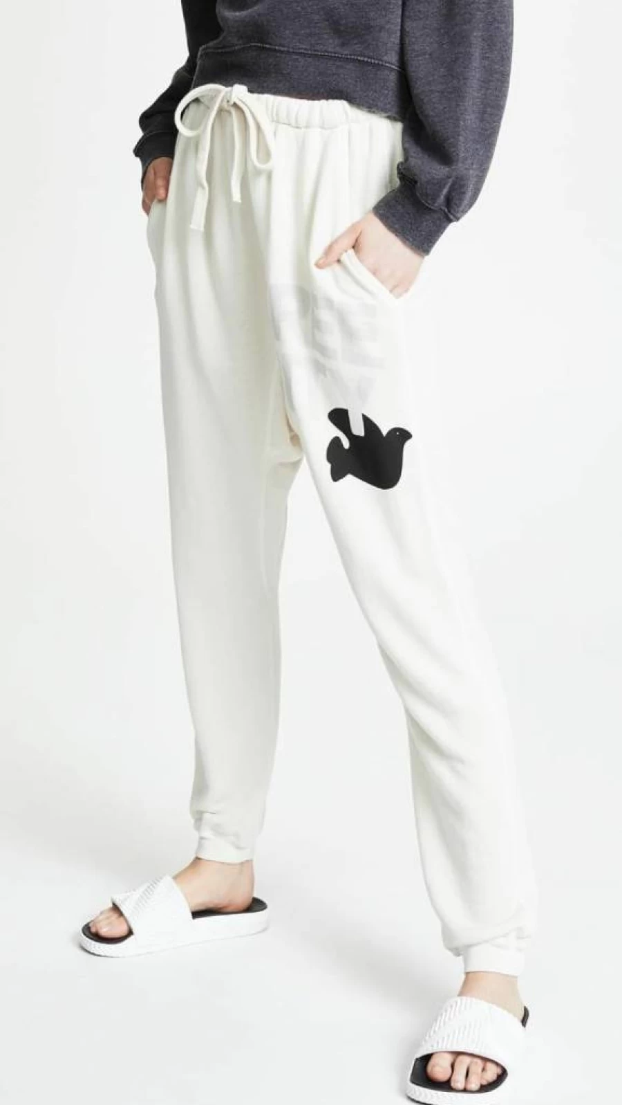 FREECITY Women's Superfluff Luxe Sweatpants with Pockets - Cozy Fleece Lounge Pants