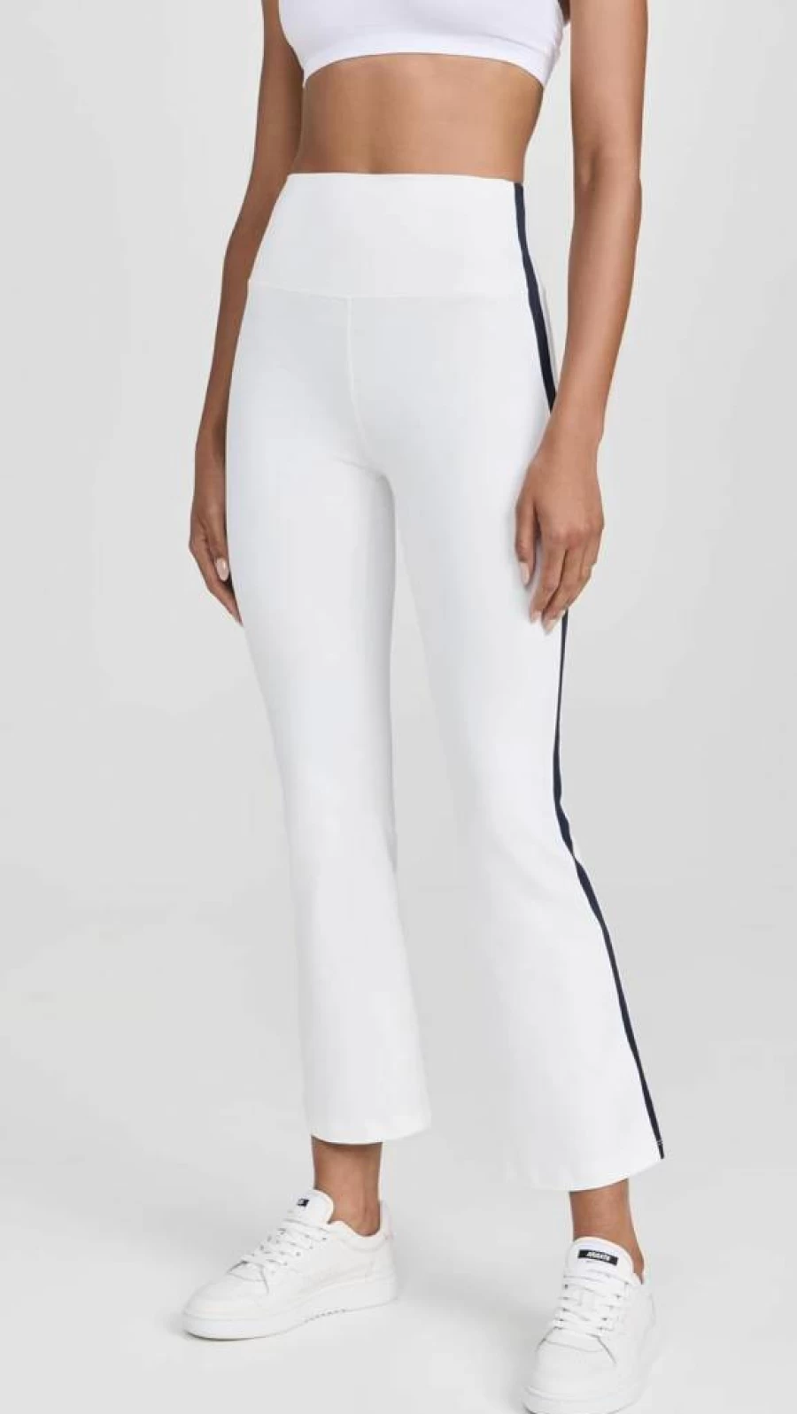SPLITS59 Women's Raquel High-Waist Supplex Crop - Comfortable & Stylish Workout Leggings
