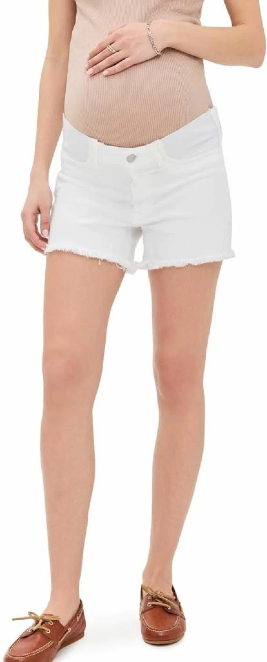 Joe's Maternity Shorts for Women - The Ozzie Comfort Stretch Pregnancy Shorts