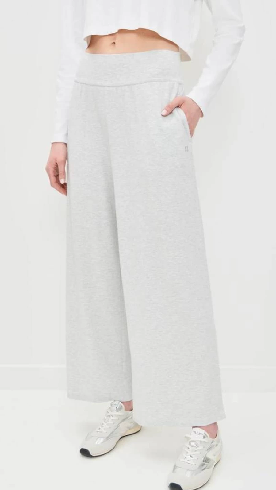 Sweaty Betty Women's Soft Modal Wide Leg Lounge Pants - Comfortable Stretchy High Waist Trousers for Yoga & Relaxation