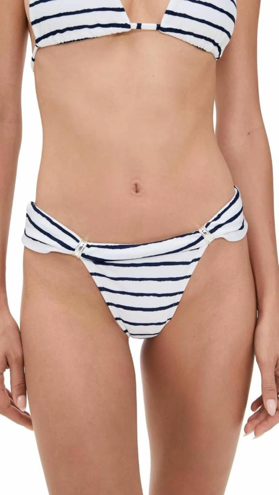 ViX Paula Hermanny Women's Symphonie Bia Tube Full Bikini Bottoms - High-Waisted Swimwear for Women