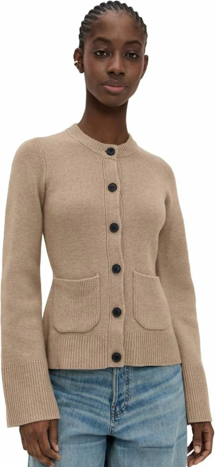 Pistola Denim Women's Dani Cardigan Cinched Waist Denim Jacket