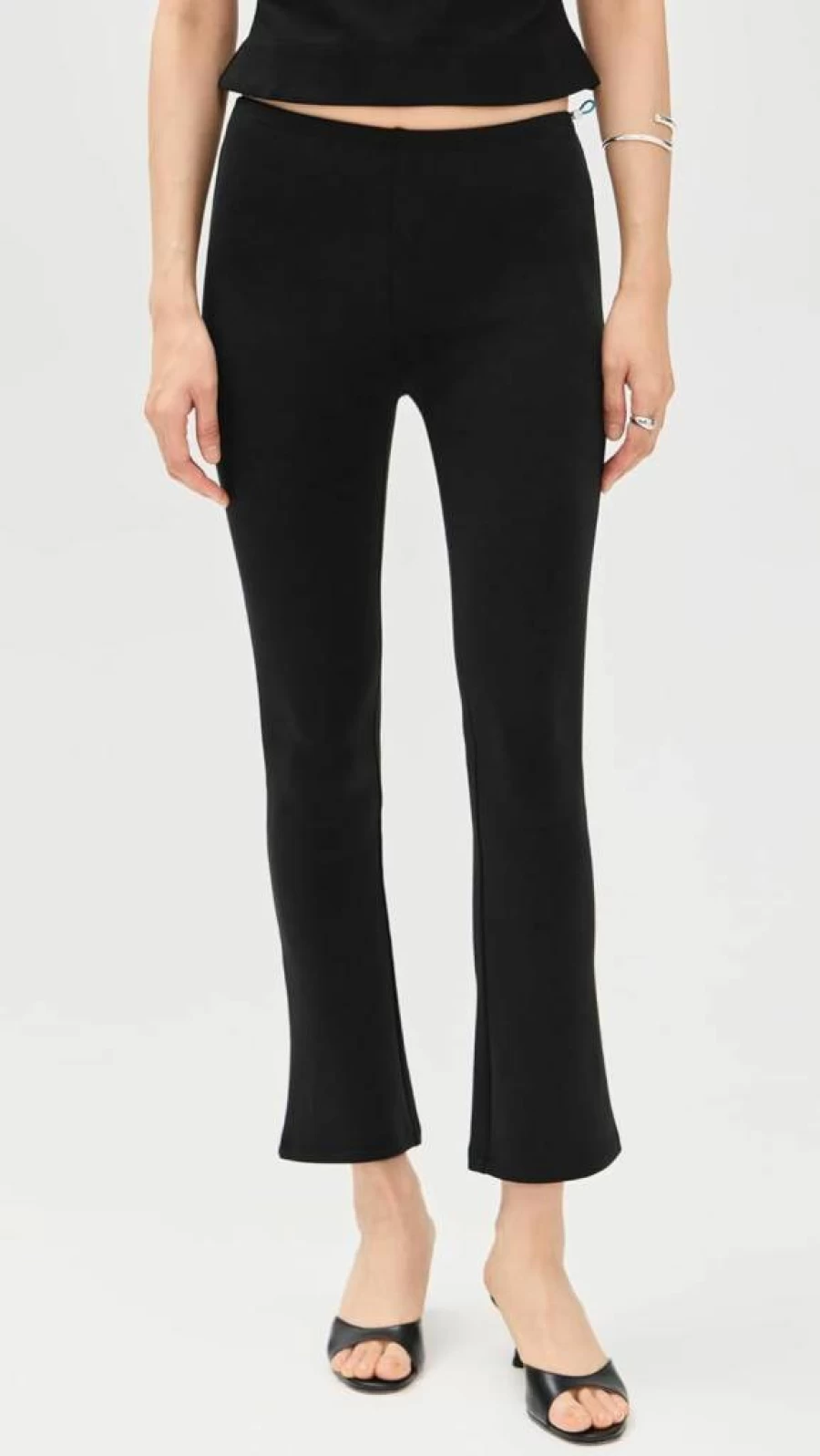 Miaou Women's Alia High-Waisted Wide-Leg Pants - Trendy Casual & Chic Trousers for Women