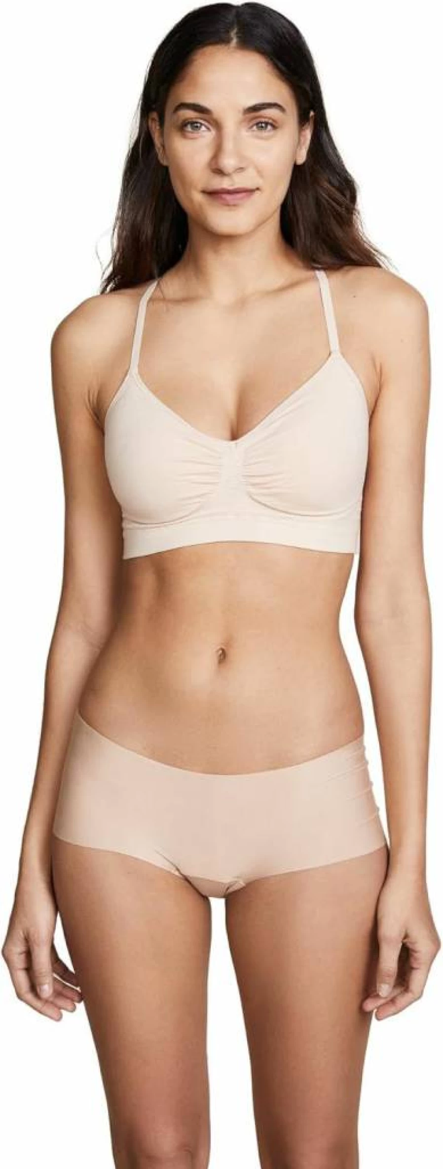 Yummie Women's Emmie Seamless Wireless T-Back Bra for All-Day Comfort