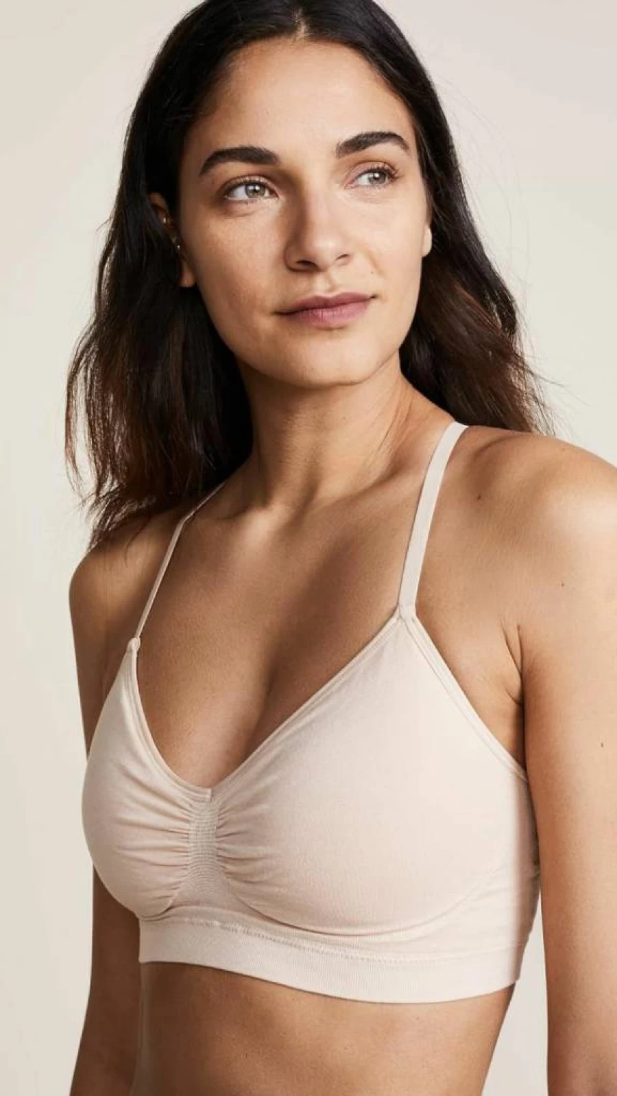 Yummie Women's Emmie Seamless Wireless T-Back Bra for All-Day Comfort