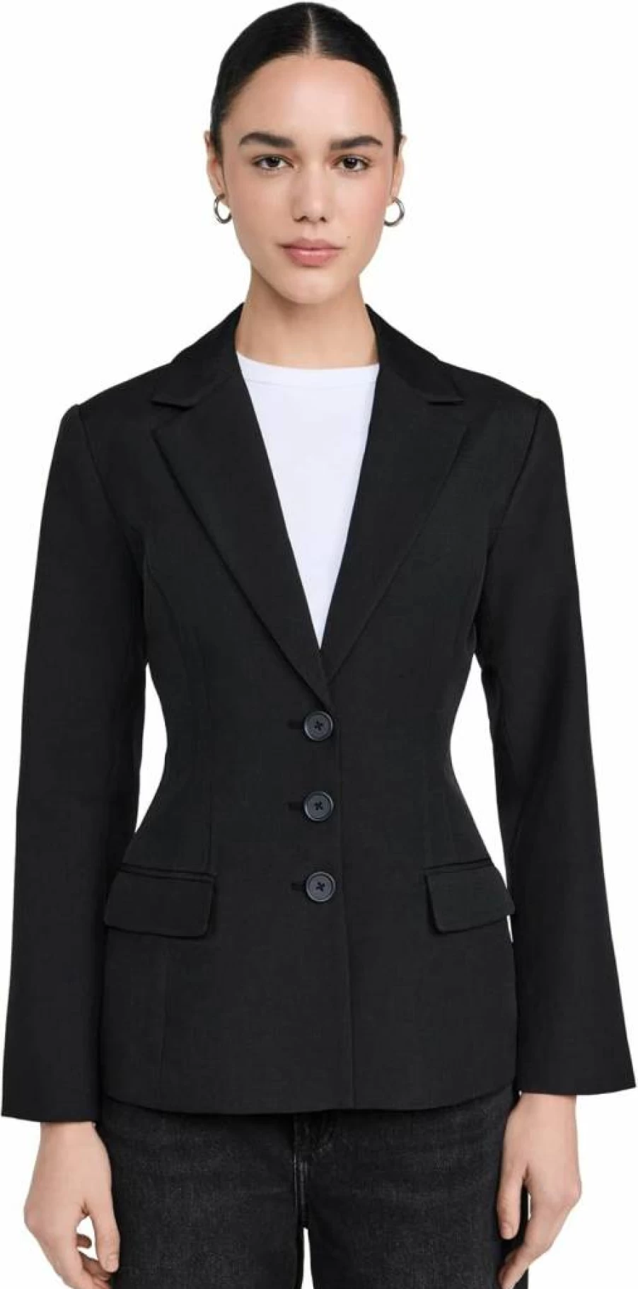 Joe's Jeans Women's Cinched Blazer - Slim Fit Tailored Jacket for Women