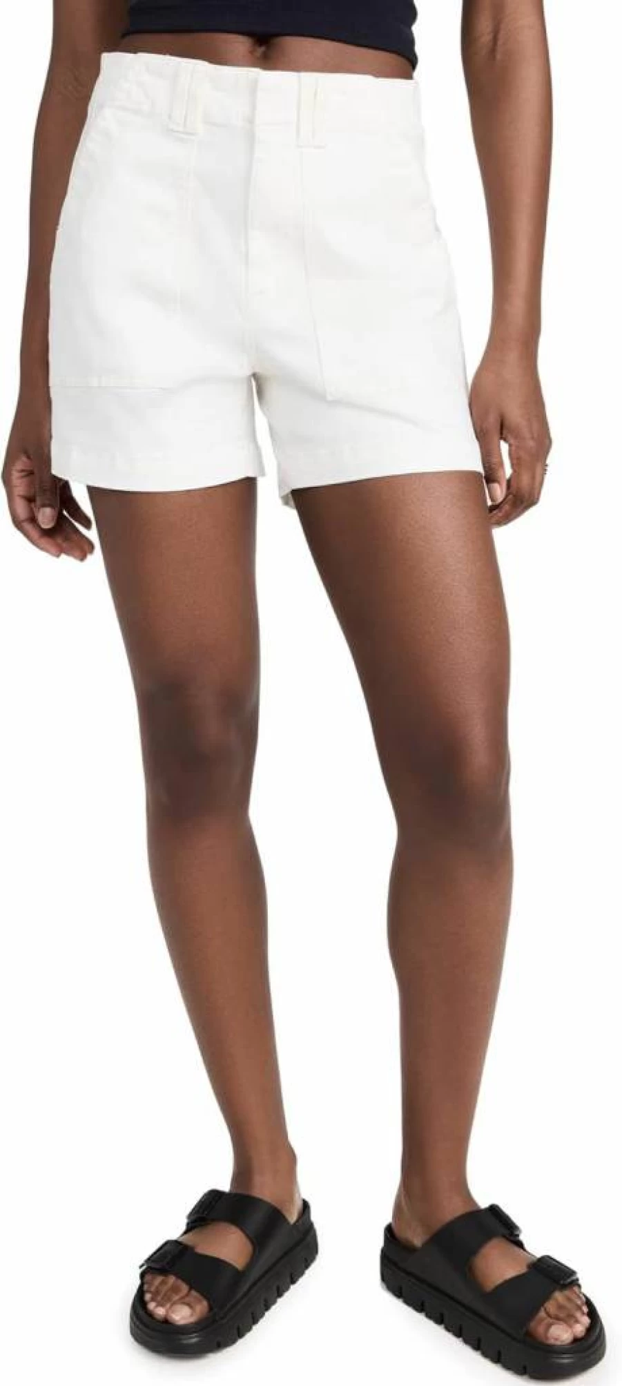 Pistola Denim Women's Marissa High-Waisted Shorts - Classic Blue Denim Shorts for Women