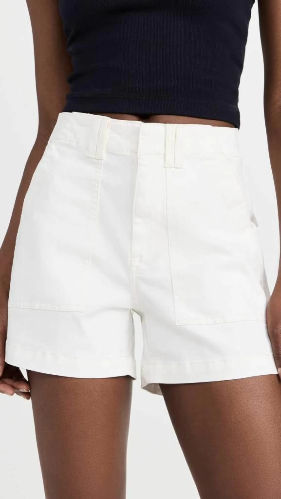 Pistola Denim Women's Marissa High-Waisted Shorts - Classic Blue Denim Shorts for Women