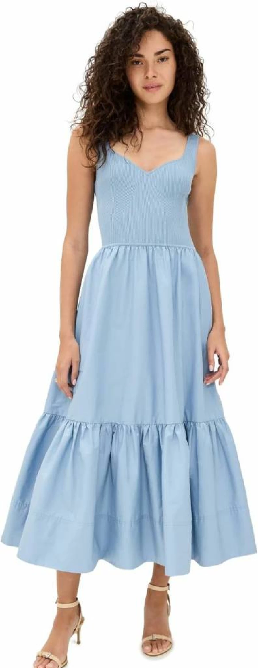 Tanya Taylor Women's Josephina Floral Print Dress - Elegant A-Line Summer Dress