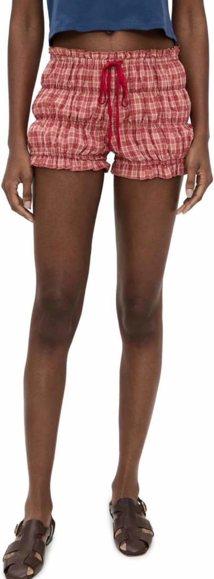 Bailey Rose Women's High-Waisted Bloomer Shorts for Comfort & Style