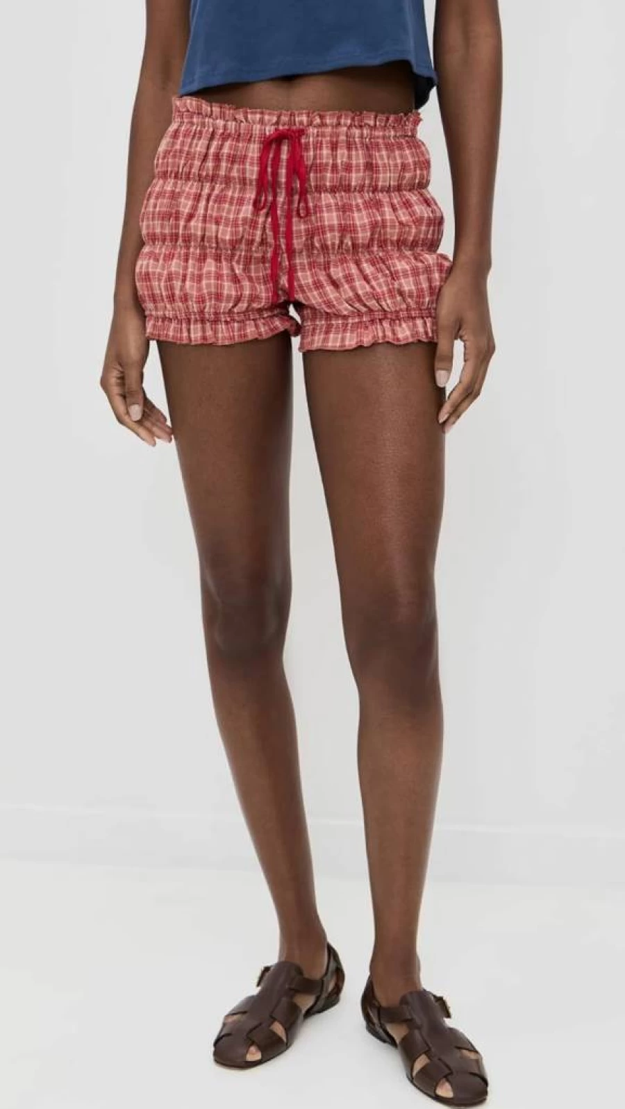 Bailey Rose Women's High-Waisted Bloomer Shorts for Comfort & Style