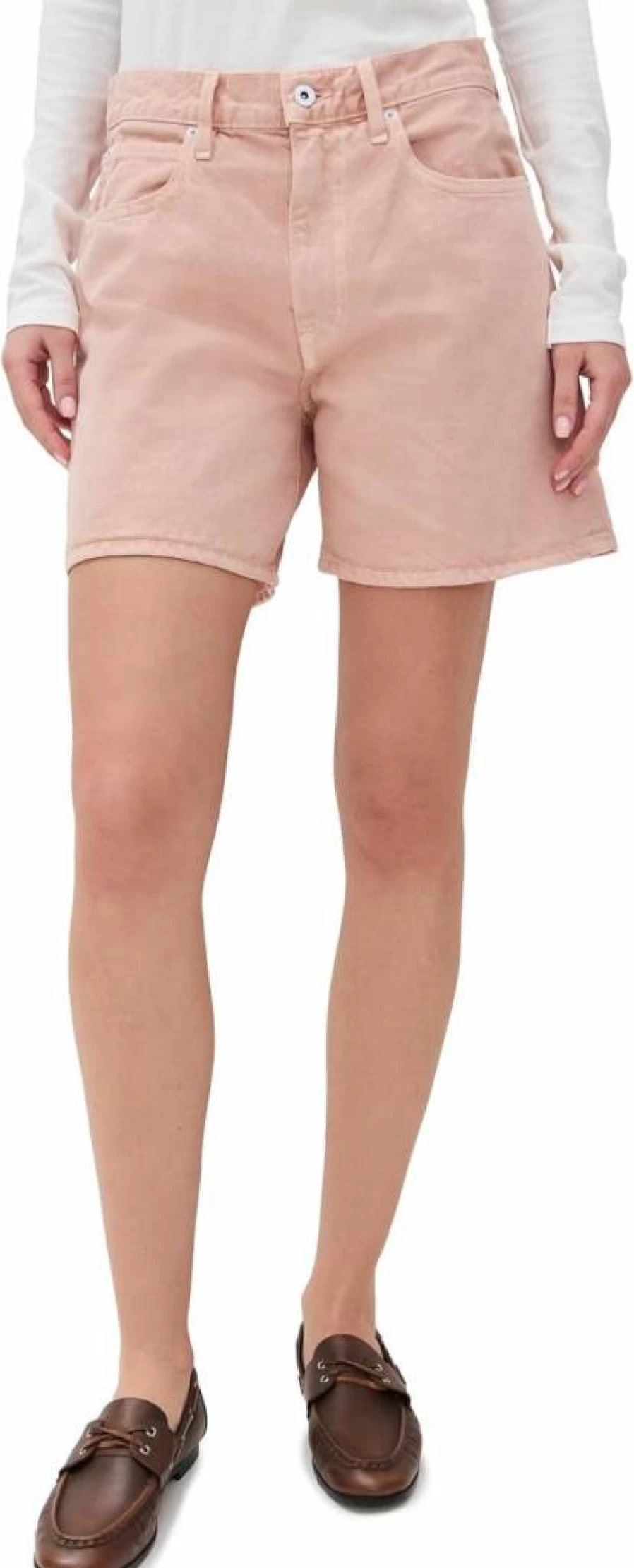 SLVRLAKE Women's High-Waisted Walker Shorts - Comfortable & Styletic Active Shorts for Walking
