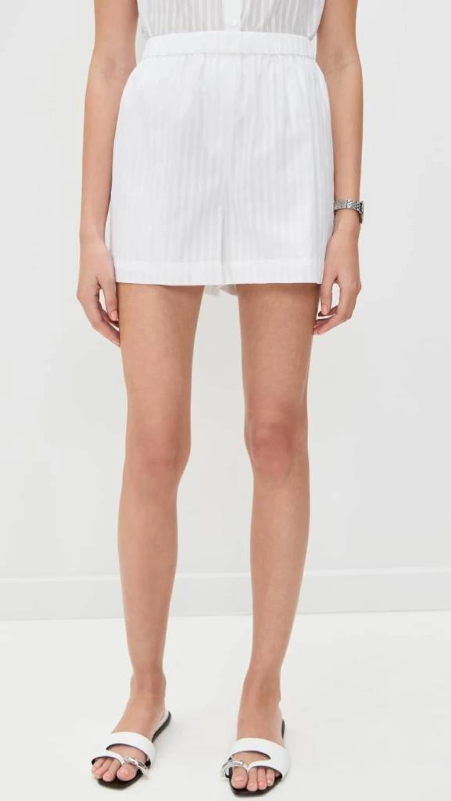 Theory Women's Cotton Boxer Shorts - Comfortable High-Waisted Underwear for Everyday Wear