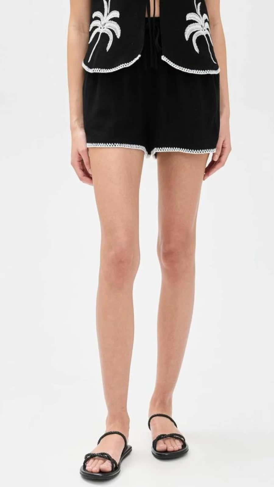 4TH & RECKLESS Women's Kenna High-Waisted Denim Shorts - Vintage Blue Distressed Casual Summer Shorts