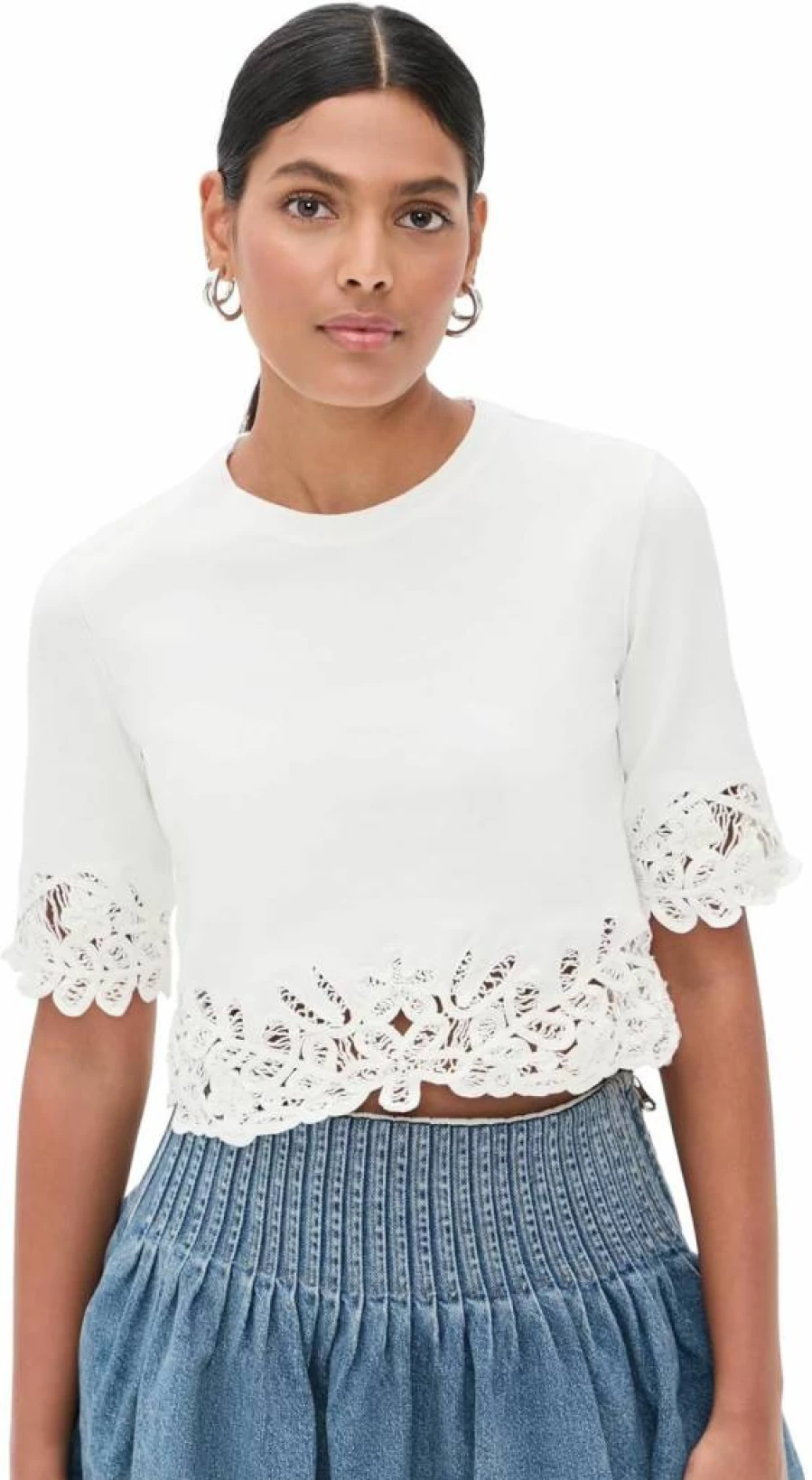 Sea Women's Elke Embroidered Soutache Sweater - Boho Chic Knit Pullover