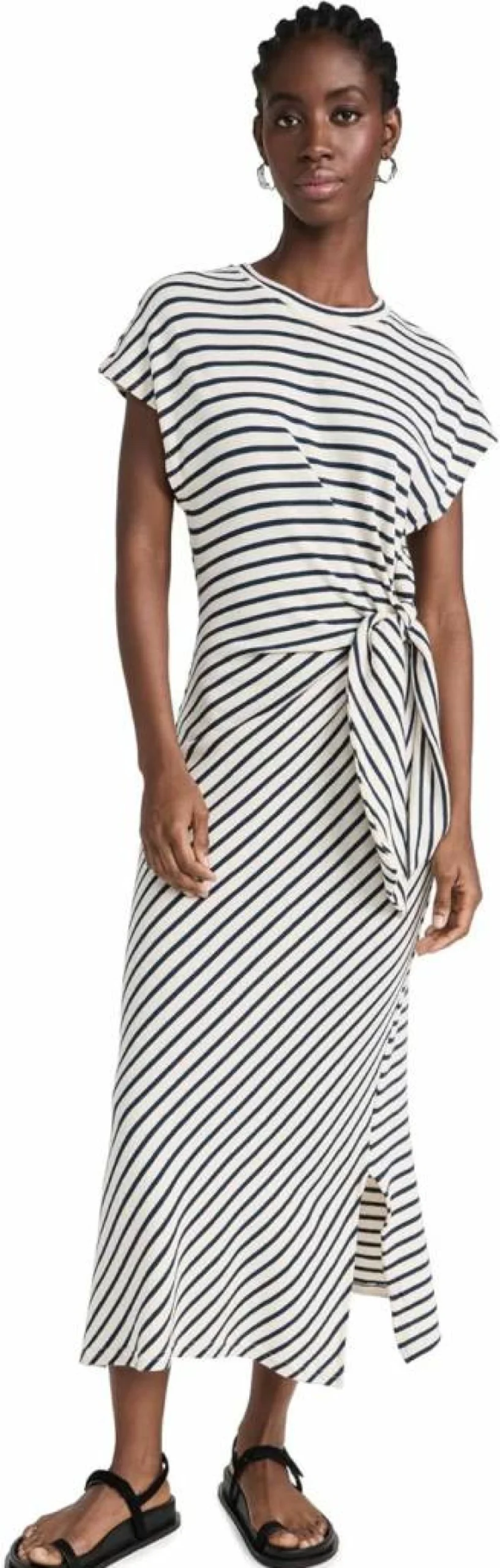 Apiece Apart Women's Vanina Cinched Waist Dress - Elegant Feminine Style