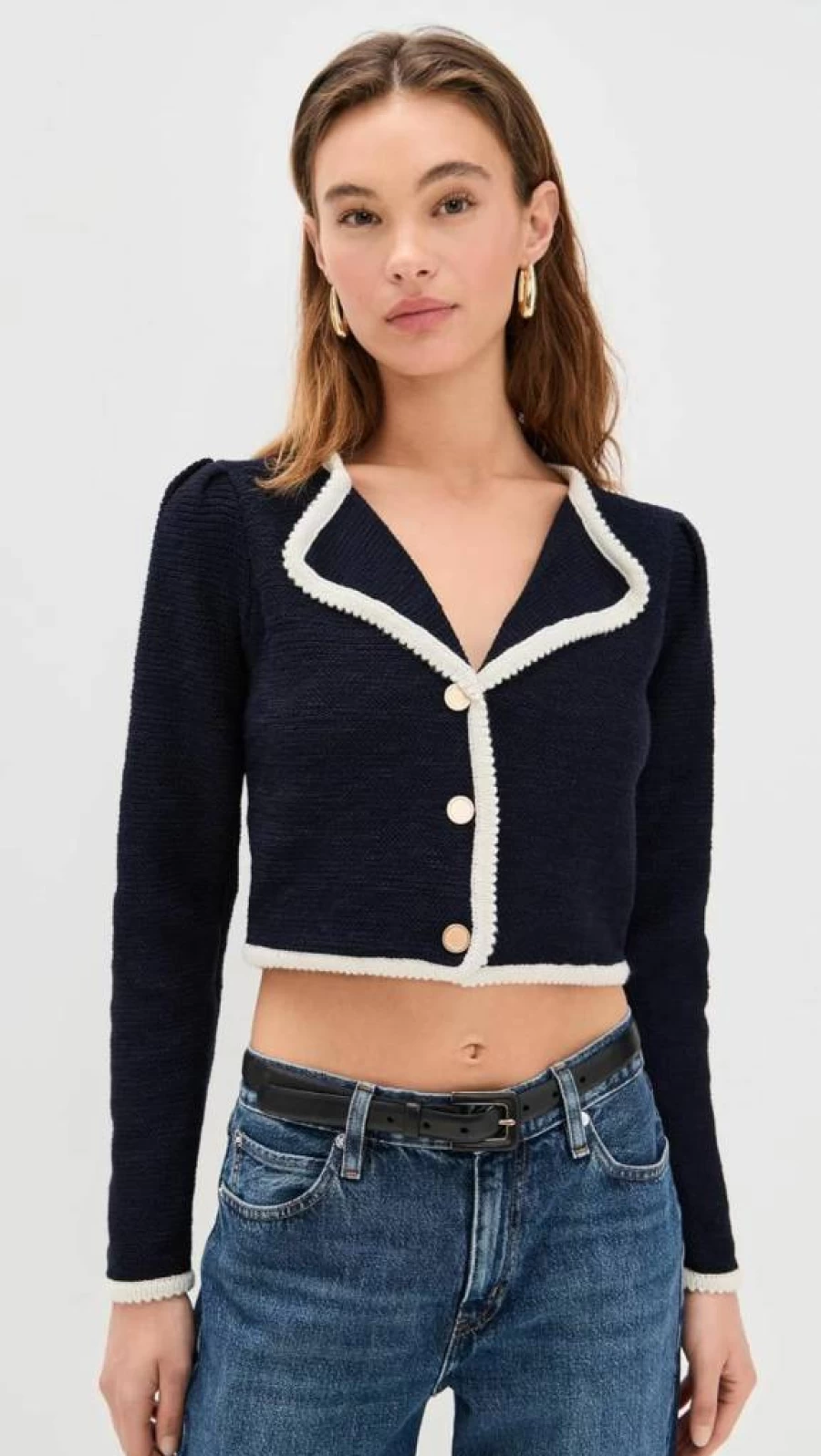 FRAME Women's The Corded Cardigan - Stylish Knit Sweater for Women