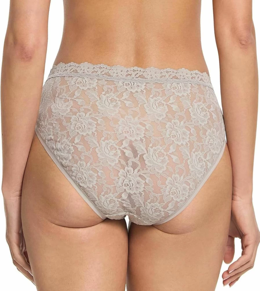 Hanky Panky Women's High Cut Lace V-Front Briefs - Signature Comfort & Sexy Design