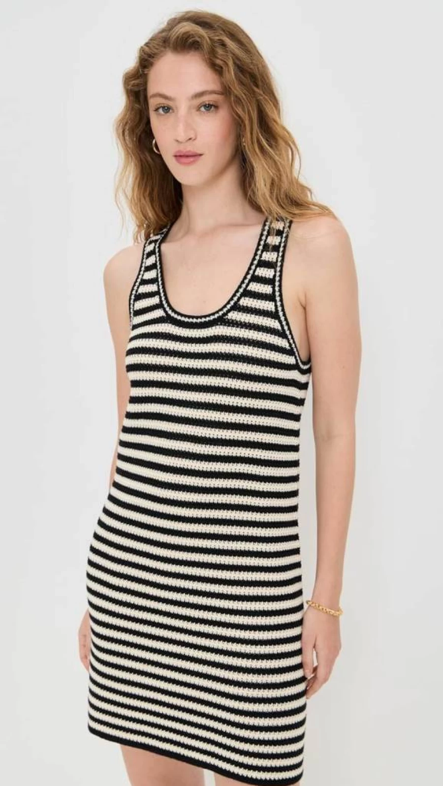 Varley Women's Callie Knit Top - Soft Comfortable Casual Stretchable T-Shirt for Women