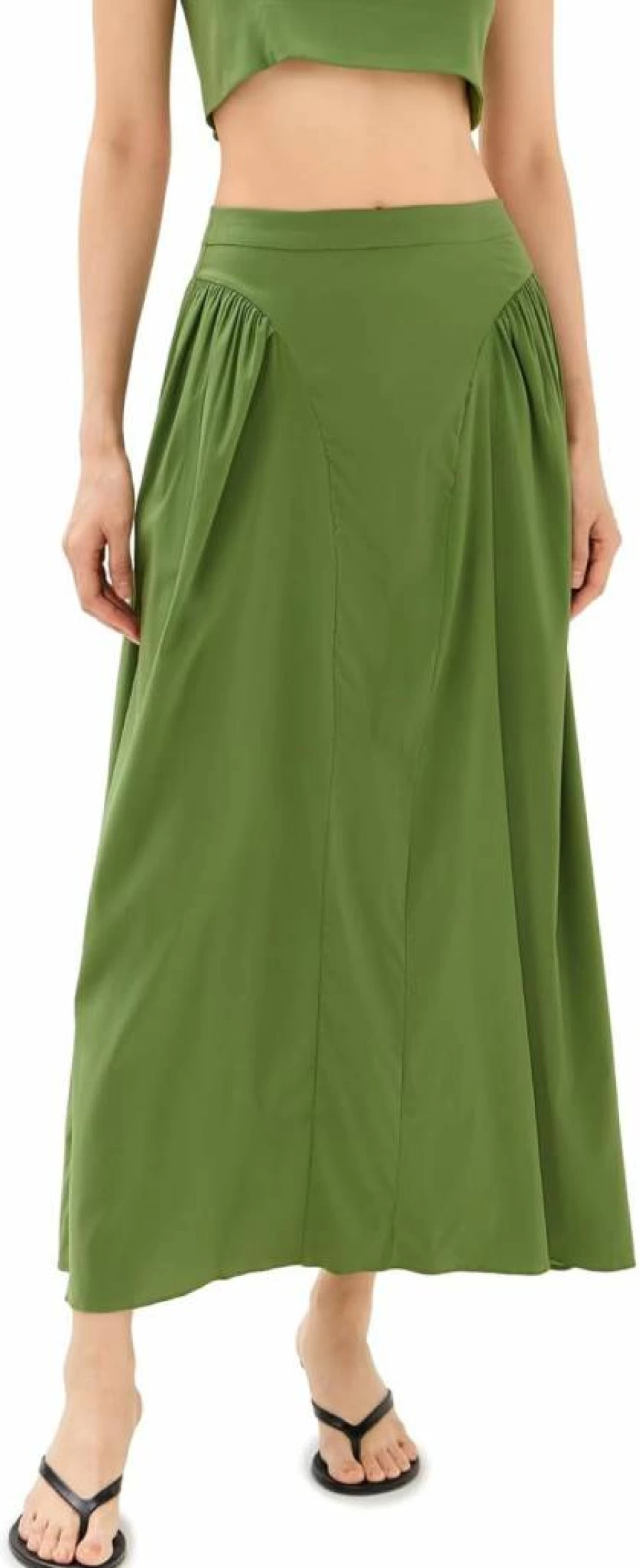 Azeeza Women's Seraphine Skirt - Elegant Flowy Midi Skirt for Women