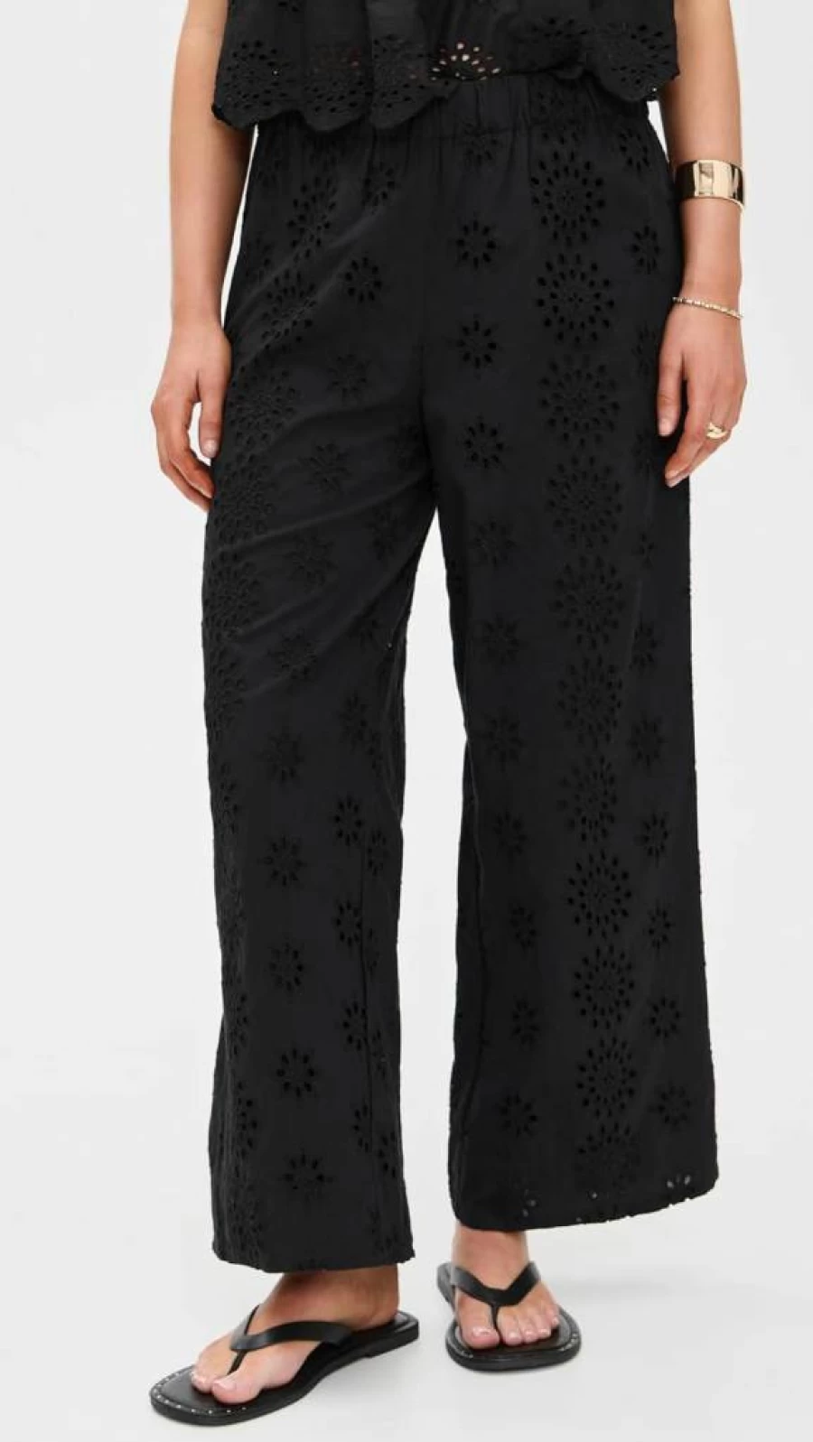Z SUPPLY Women's Sorrento High-Rise Relaxed Fit Linen Blend Pants - Casual Beach Wide Leg Trousers