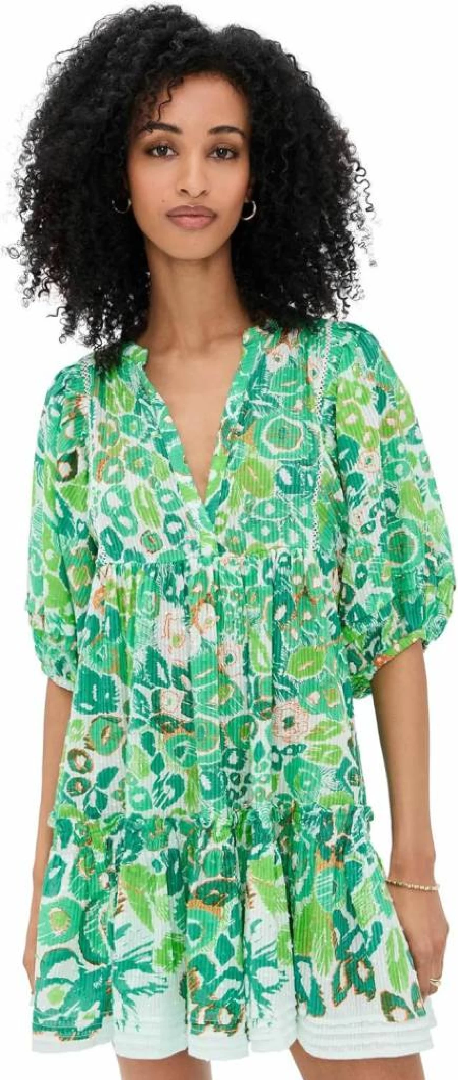 Poupette St Barth Women's Aria Striped Mini Dress - Casual Summer Beach Style