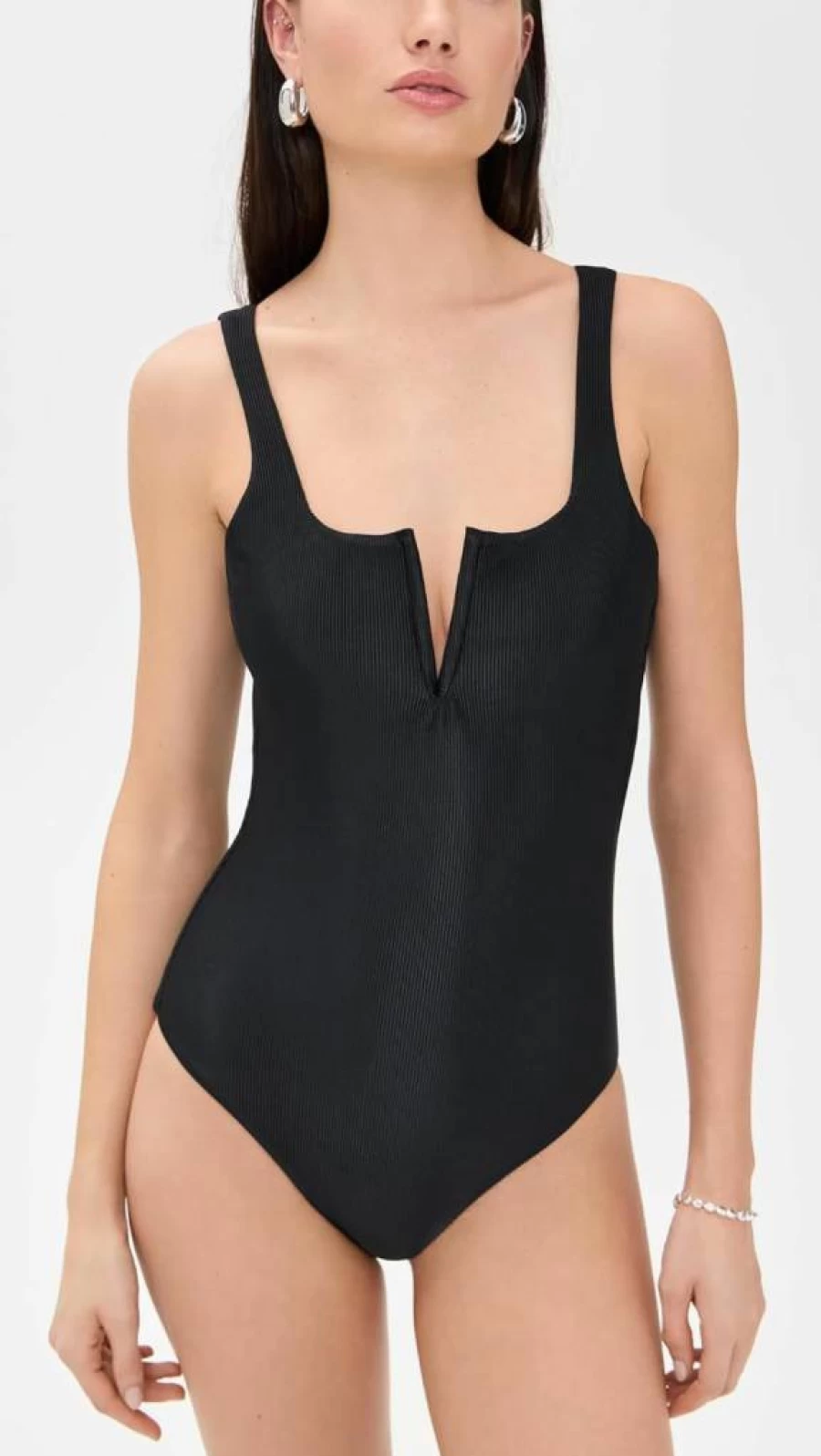 Beach Riot Women's Tropez One Piece Swimsuit | High-Waisted Monokini with Tummy Control | Sexy Bathing Suit for Women