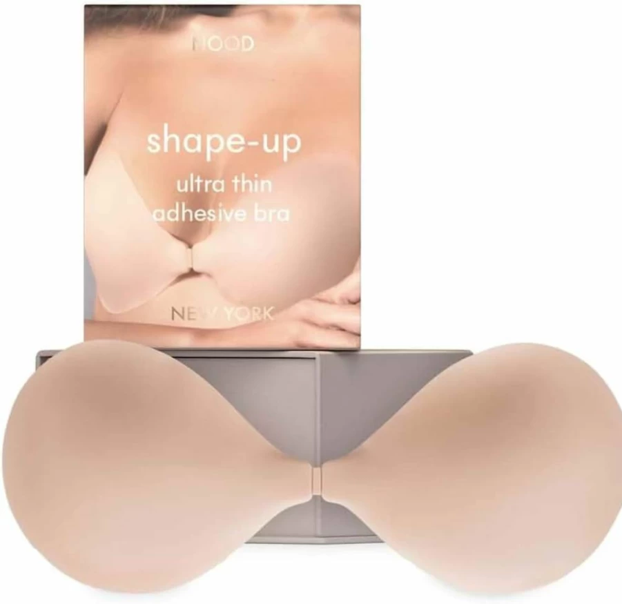 NOOD Women's Double Push Up Bra Pads - Enhance Lift & Comfort - Premium Silicone Inserts