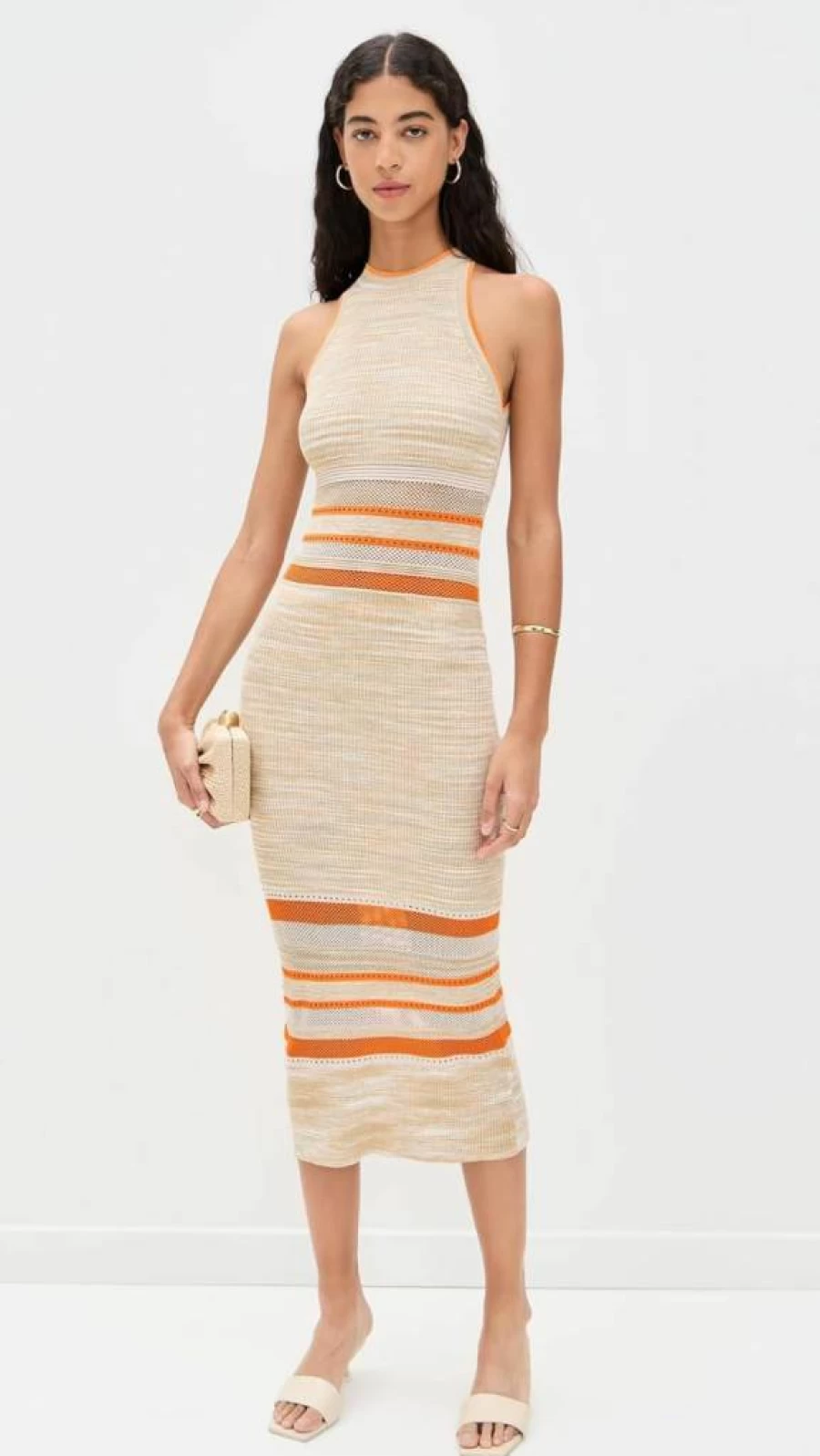 Ramy Brook Women's Sahara Dress - Elegant Flowy Summer Dress with V-Neck and Short Sleeves