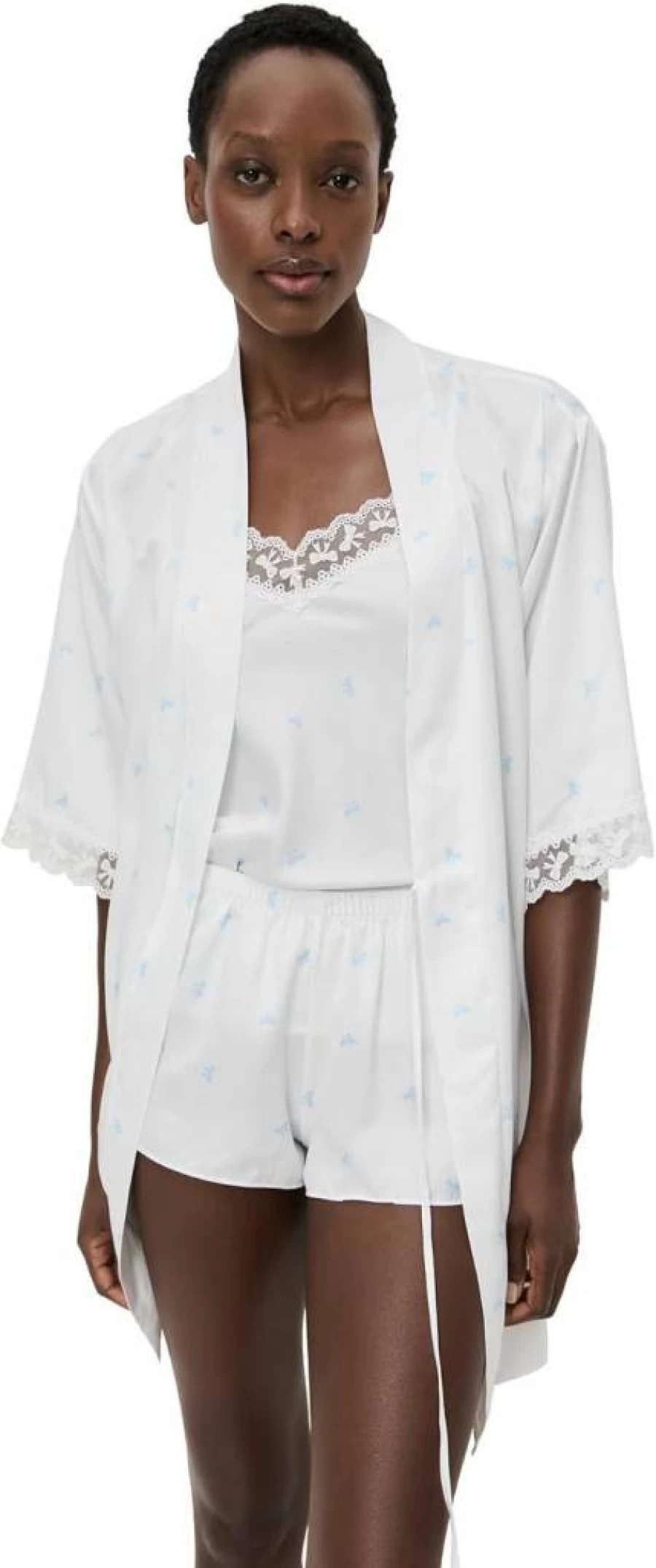 Flora Nikrooz Women's Sabrina 3-Piece Pajama Set - Comfortable Sleepwear for Women
