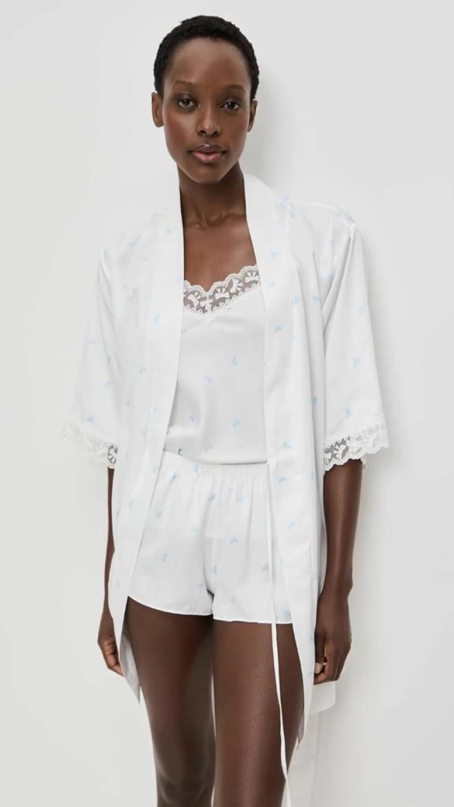 Flora Nikrooz Women's Sabrina 3-Piece Pajama Set - Comfortable Sleepwear for Women