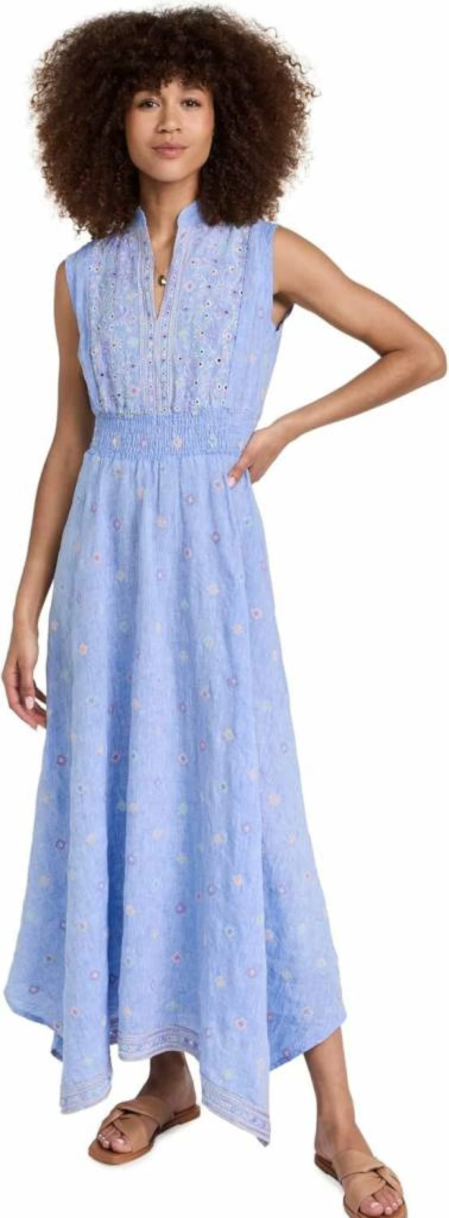 Temptation Positano Women's Giugno Elegant Long Dress - Summer Beach Maxi Dress