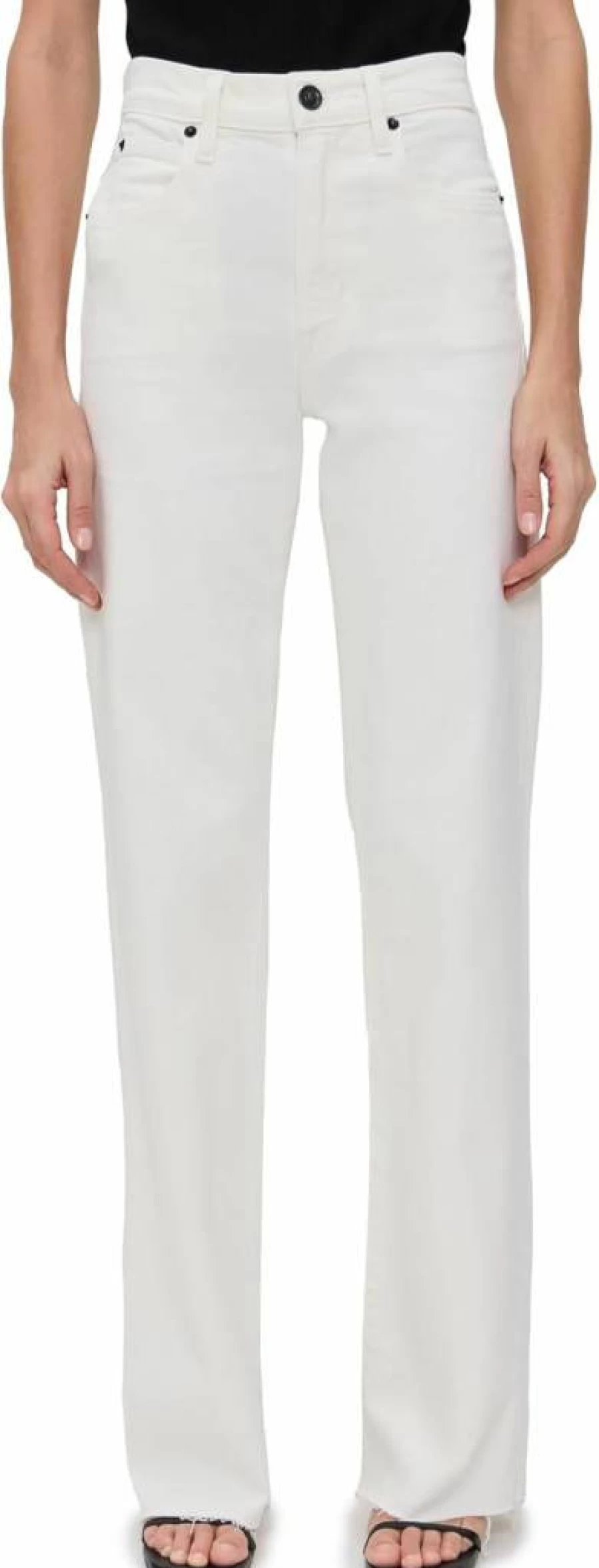 SLVRLAKE Women's Grace Jeans - High-Waisted Slim Fit Stretch Denim Pants for Women