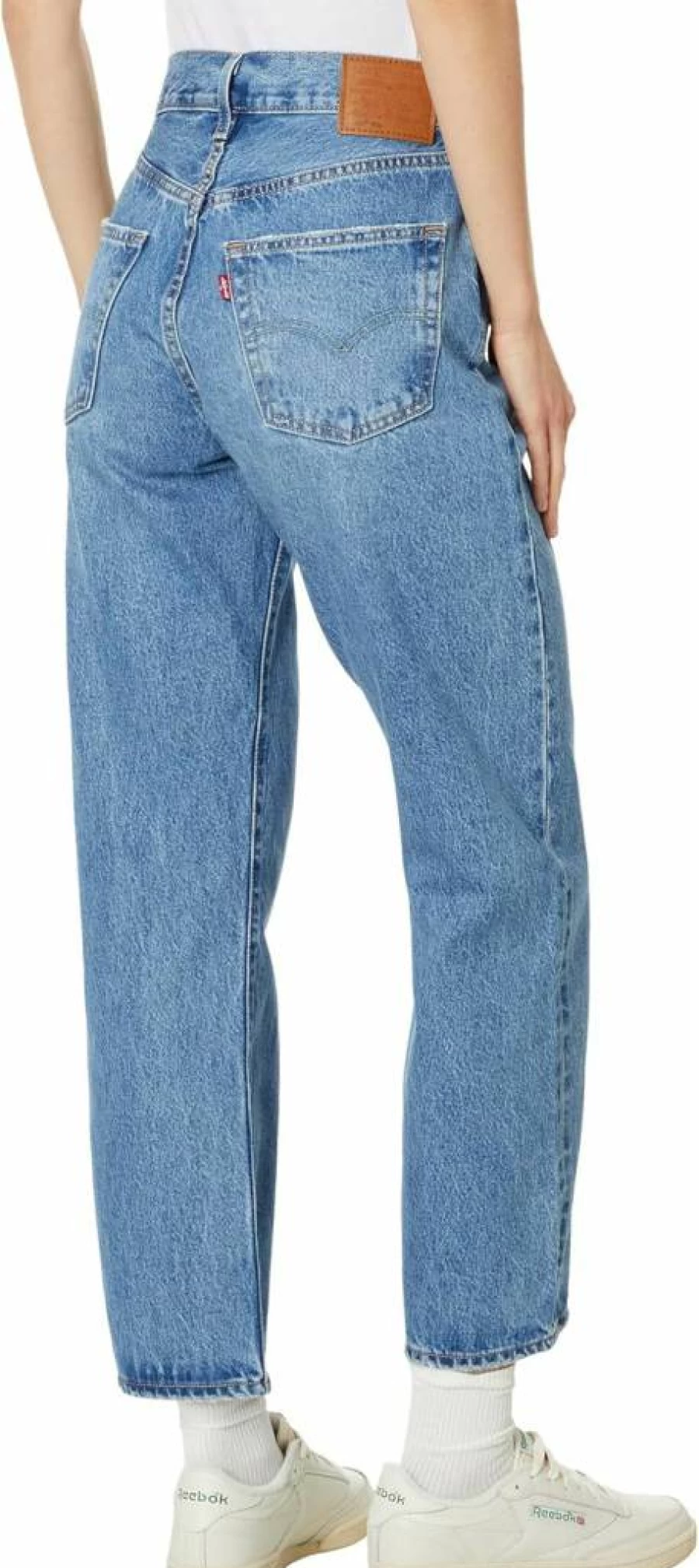 Levi's Women's 501 '90s High Rise Ankle Jeans - Classic Vintage Straight Leg Denim