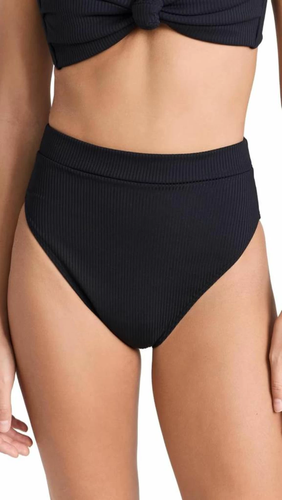 Montce Women's Paulina High-Waisted Bikini Bottoms - Swimwear Beach Vacay