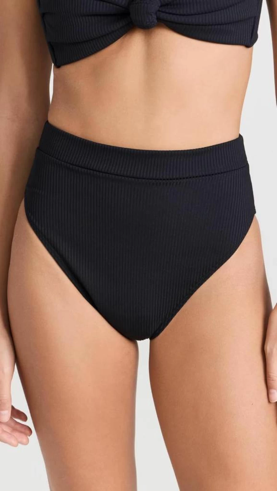 Montce Women's Paulina High-Waisted Bikini Bottoms - Swimwear Beach Vacay