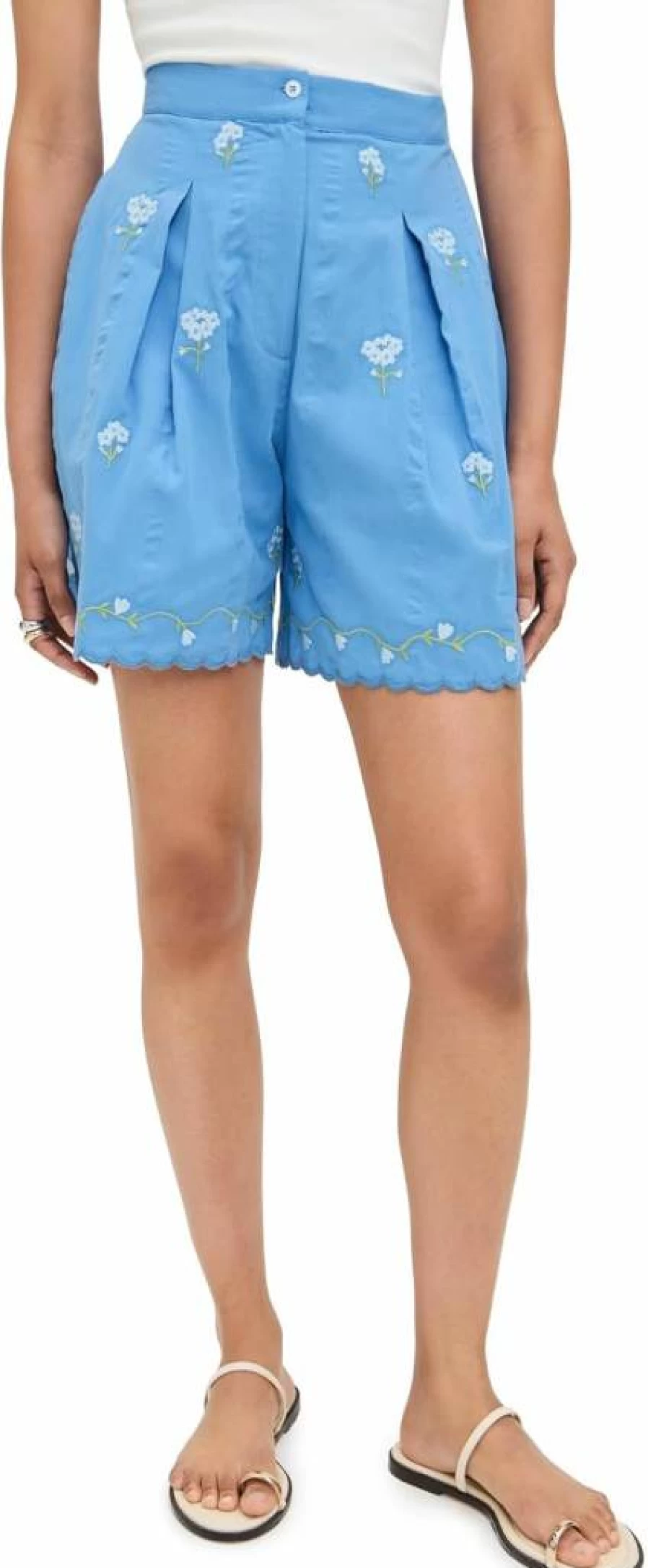 FANM MON Women's Summer Denim Shorts High Waisted Casual Comfort Stretch Shorts for Women