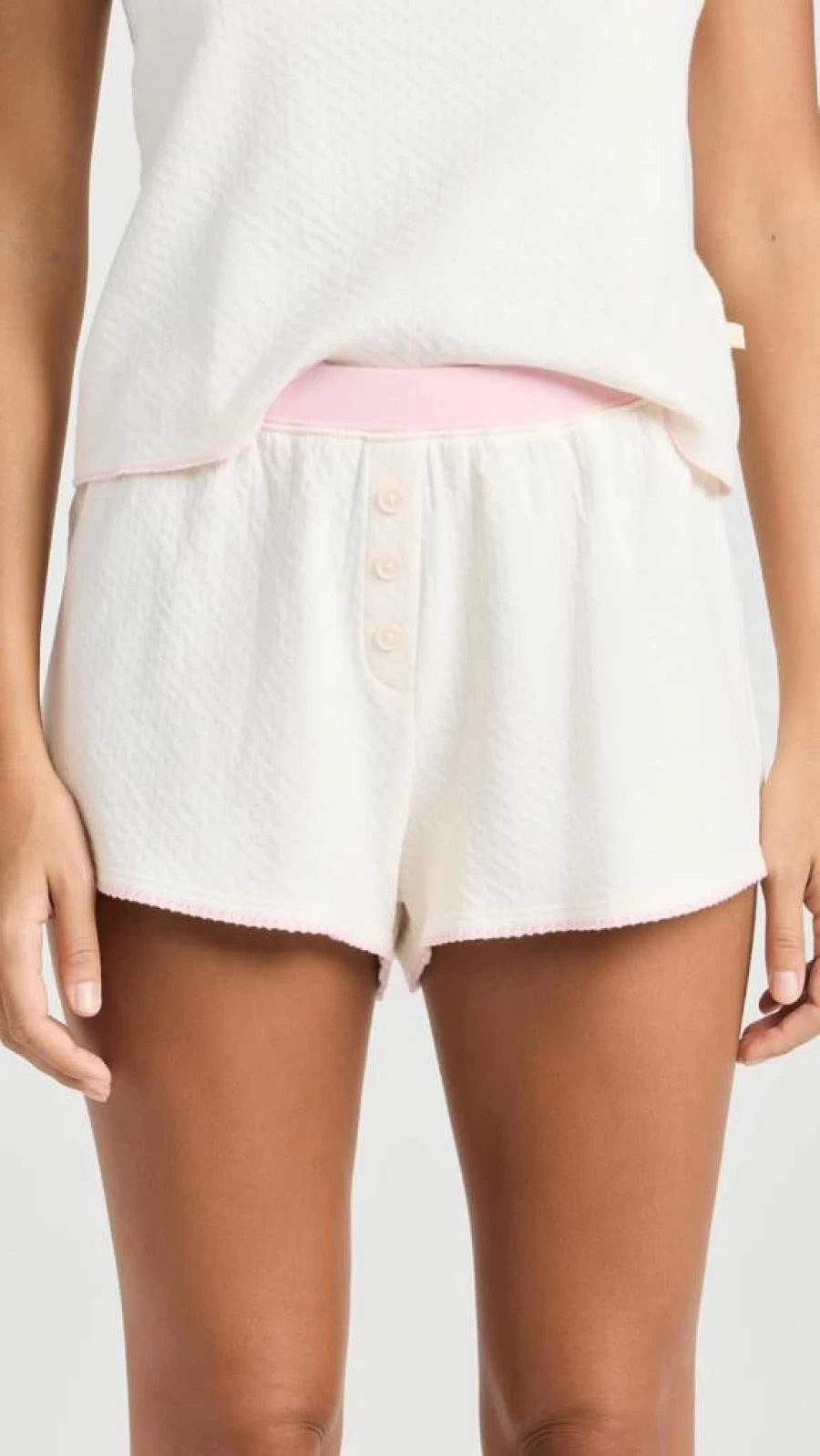 Cozyland by Morgan Lane Women's Tate High-Rise Linen Shorts - Comfortable Summer Casual Shorts for Women