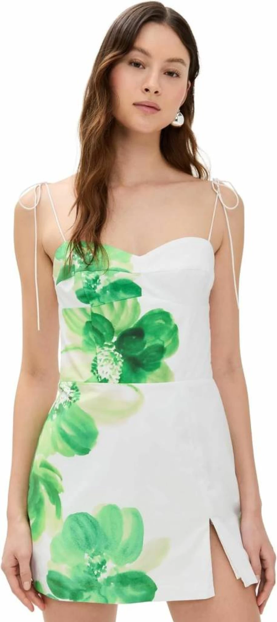 Amanda Uprichard Women's Taylor Romper Skort - Stylish Summer Jumpsuit with Skirt Detail