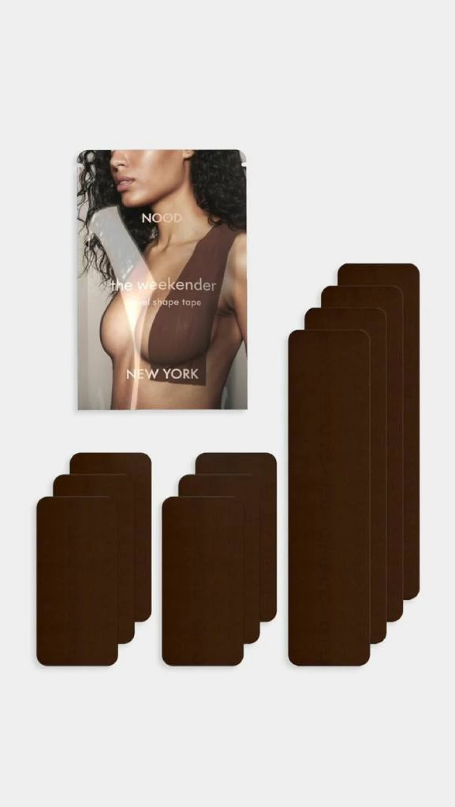 NOOD Women's Weekender Travel Shape Tape - High-Waisted Tummy Control Comfort