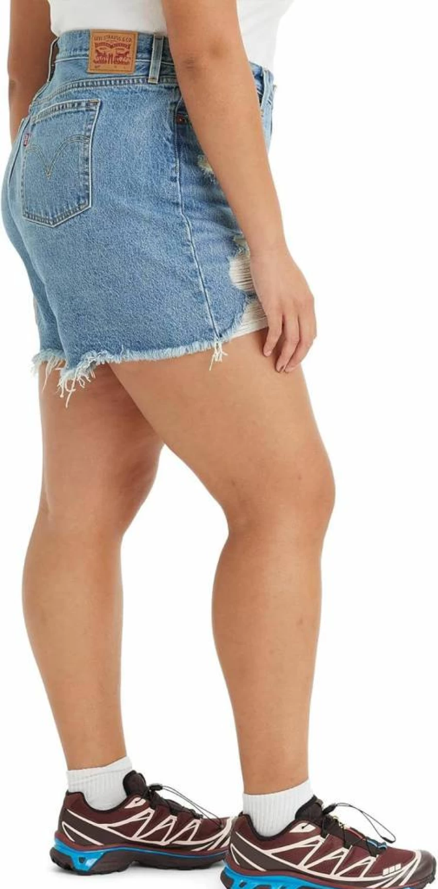 Levi's Women's 501 Original Shorts – Classic Fit Denim Shorts in Regular & Plus Sizes