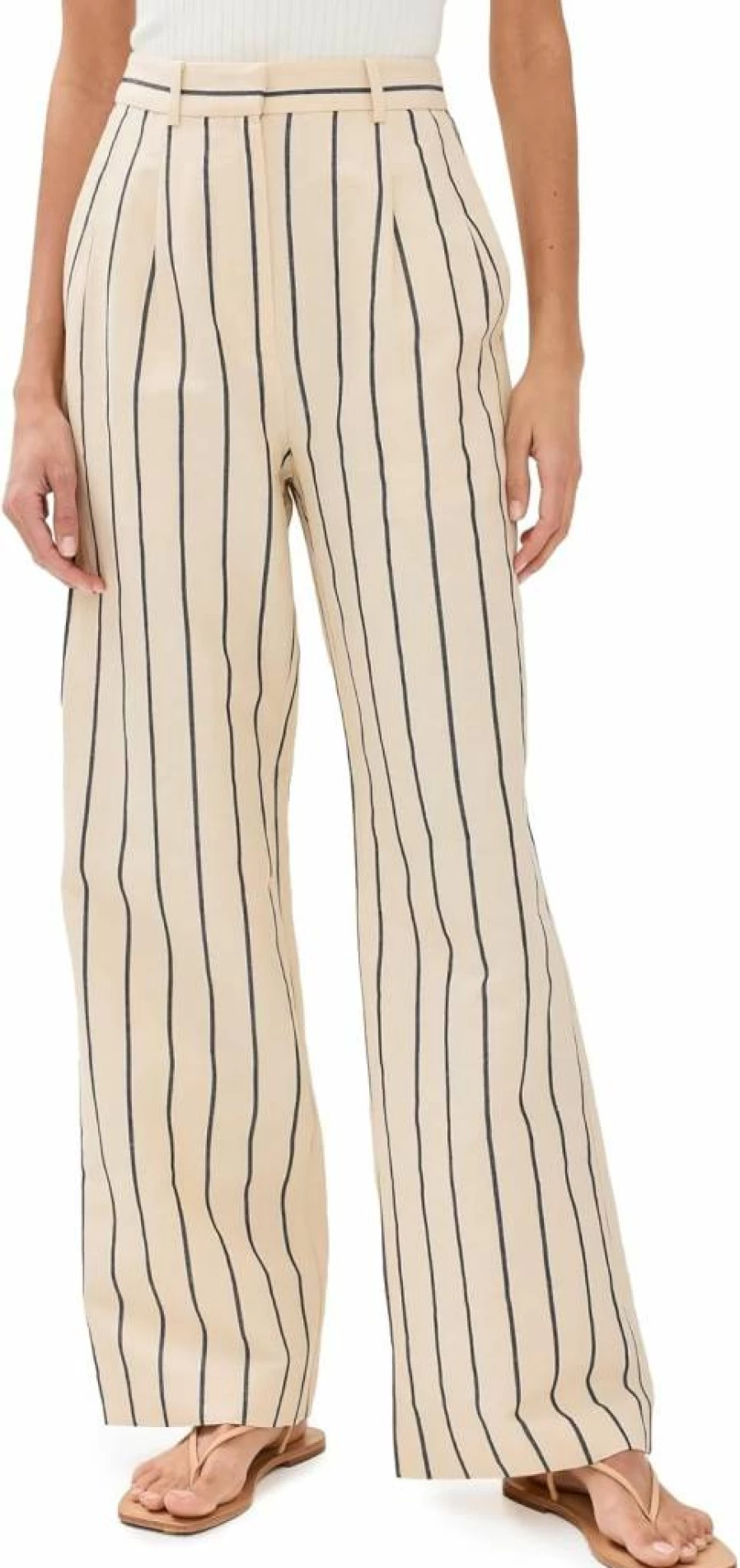 Jenni Kayne Women's Jones Trouser - Premium High-Waisted Wide-Leg Pants for Women