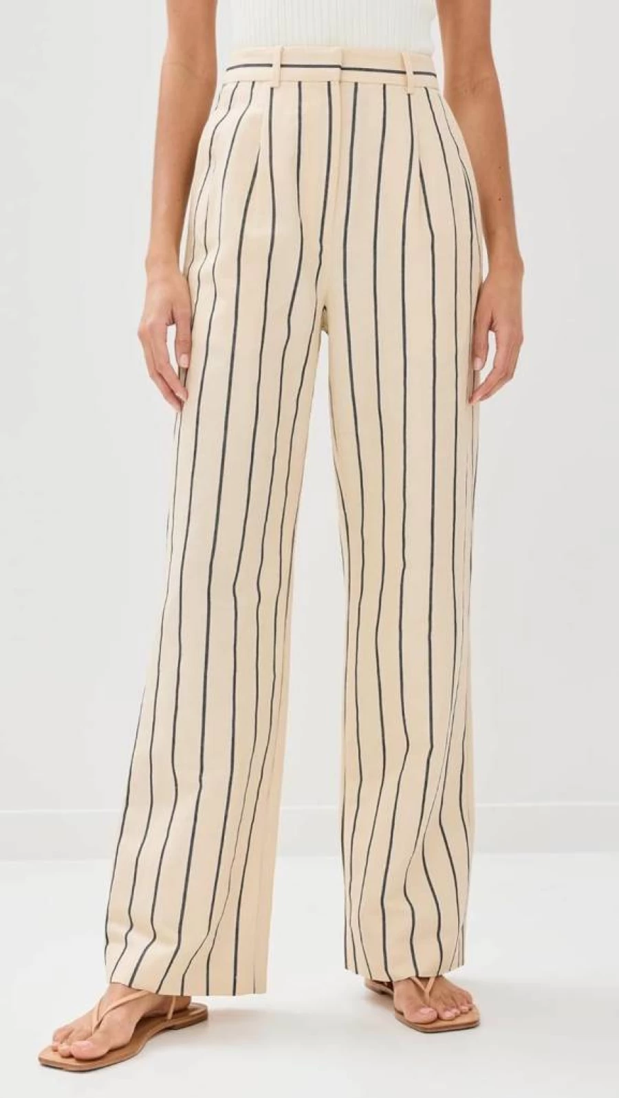 Jenni Kayne Women's Jones Trouser - Premium High-Waisted Wide-Leg Pants for Women